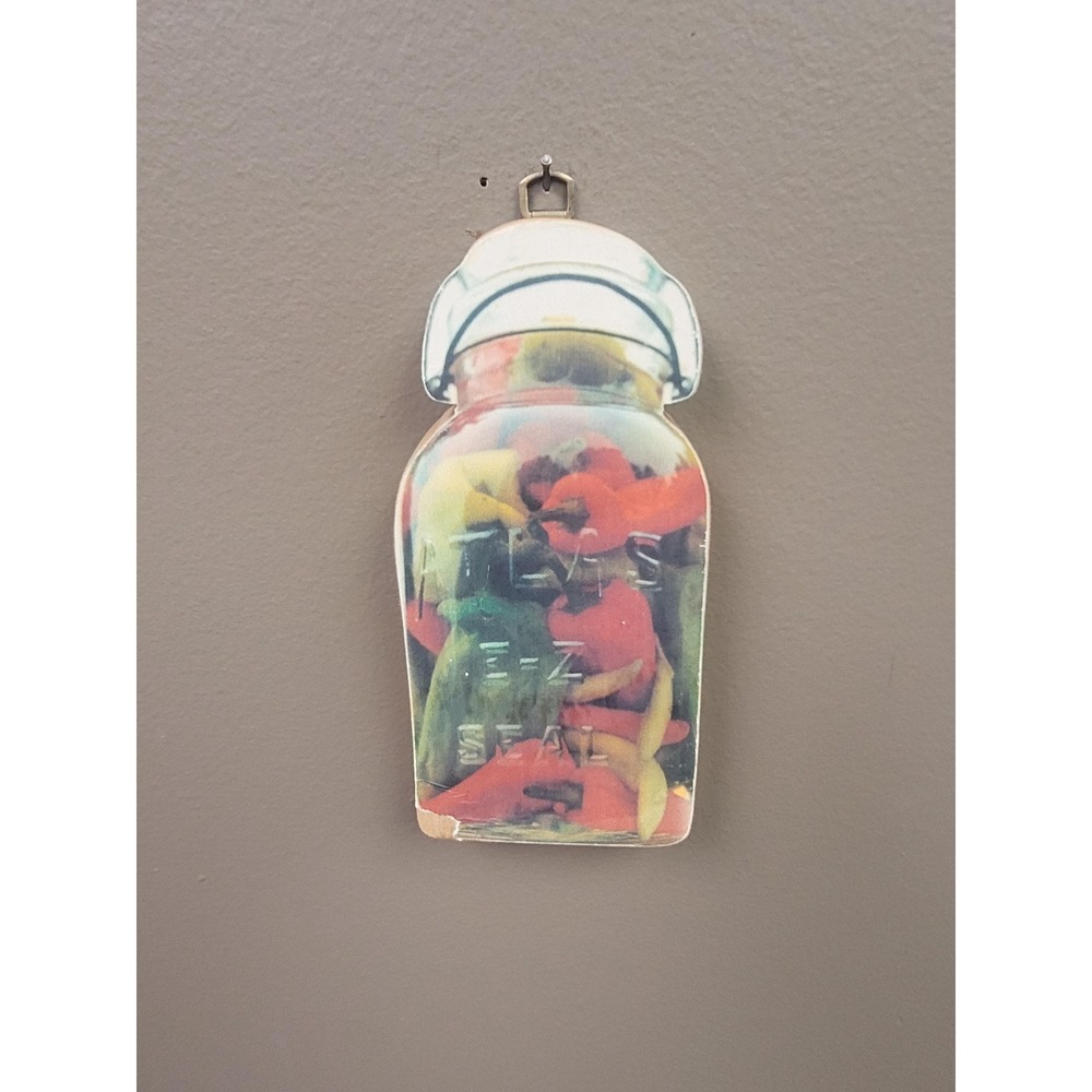 Mason Jar Wall Decor Atlas Seal Kitchen Wall Art Decor Country‎ Cottage Hanging